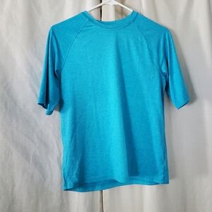 Men's blue Athletic shirt